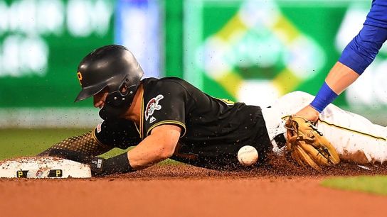 North Shore Tavern Mound Visit: Should Pirates try to steal more? taken at PNC Park (Pirates)